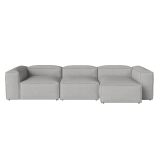 COSIMA Chaise Longue Right 340x120 Paza Light grey