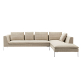 CHARLES right-angled Elettra Ecru Chenille