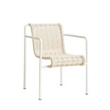 Chaise PALISSADE CORD Blanc Crème