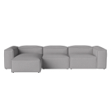 COSIMA Chaise Longue Left  340x100 Light Grey