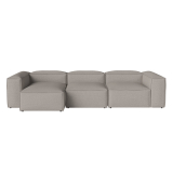 COSIMA Chaise Longue Left 340x120 Monza Grey-White