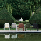 Chaise PALISSADE CORD Gris Ciel