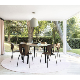GLOBUS Black Lacquered Ash / Chrome