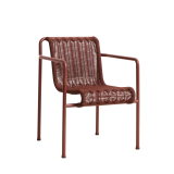 Chaise PALISSADE CORD Rouge Fer