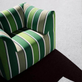 LA BAMBOLA OUTDOOR Jacquard Lima raie verte