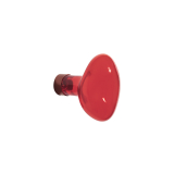 Patère BUBBLE small Vermillon