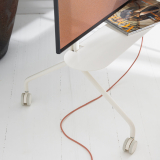 Étagère pour support TV PIPE Chrome