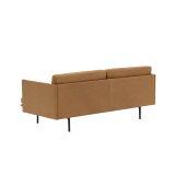 OUTLINE 2 seater leather Cognac