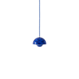 FLOWERPOT VP10 Cobalt Blue & Twilight Blue Pattern