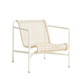 Fauteuil PALISSADE CORD Blanc Crème