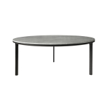 COFFEE TABLE Ø 90 Marbre Sky gris