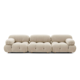 CAMALEONDA linear 3 seats Velvet Licata Natural