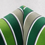 LA BAMBOLA OUTDOOR Jacquard Lima raie verte