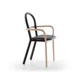 GENTLE Frêne / Cuir noir