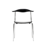 CH88 T Hêtre noir/ inox