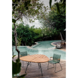 Table LEAF Bambou/ gris