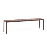 Banc BALCONY L 165 Rouge fer