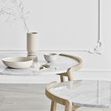 MIX Ø 46 Marbre gris blanc