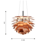 PH ARTICHOKE Ø48 Copper