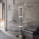 NOCTAMBULE FLOOR HIGH CYLINDERS Black