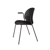 N02  RECYCLE avec accoudoirs Noir