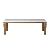 Table JEKO 33 Marbre blanc