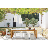 Table JEKO 33 Marbre blanc