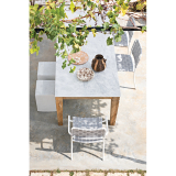 Table JEKO 33 Marbre blanc