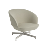 OSLO LOUNGE pivotant Vidar 146/ gris