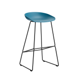 ABOUT A STOOL AAS 38 H75 Azure blue