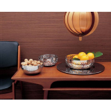 CACTUS fruit basket! Ø21 Black