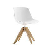 FLOW CHAIR pied VN bois Blanc