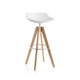 FLOW STOOL Blanc