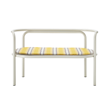 Canapé LOCUS SOLUS 1964 Rayures jaunes Como
