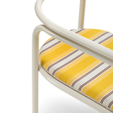 Canapé LOCUS SOLUS 1964 Rayures jaunes Como
