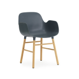 FORM ARMCHAIR Dark blue