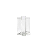 Vase CROSS H 12 Extra clair
