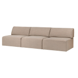 WONDER 3 seater sans accoudoirs Remix 242