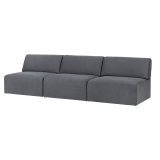 WONDER 3 seater sans accoudoirs Hot Madison 096