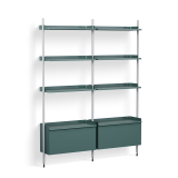 PIER SYSTEM 132 Bleu/ aluminium