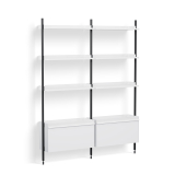 PIER SYSTEM 132 Blanc/ noir