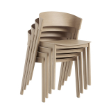 COVER SIDE CHAIR Black