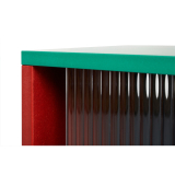 COLOUR CABINET M avec portes vitrées Multicolore 