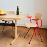 RESULT with armrests Dark brick/ black