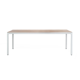 Table ILLUM L 212 Teck/Blanc