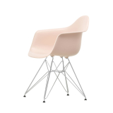 EAMES PLASTIC ARMCHAIR DAR pieds Tour Eiffel Rose tendre RE