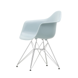 EAMES PLASTIC ARMCHAIR DAR pieds Tour Eiffel Gris bleuté RE