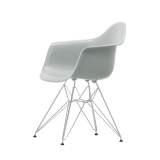 EAMES PLASTIC ARMCHAIR DAR pieds Tour Eiffel Gris clair RE