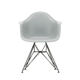 EAMES PLASTIC ARMCHAIR DAR pieds Tour Eiffel Gris clair RE