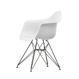 EAMES PLASTIC ARMCHAIR DAR feet Eiffel Tower Cotton white RE